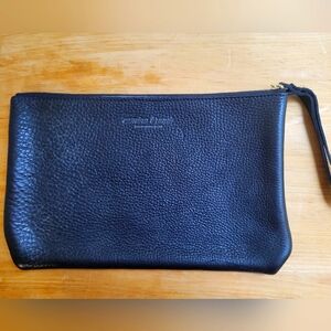 Camino Brands Black Leather Wristlet